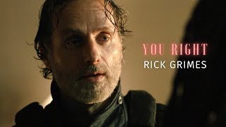 Rick Grimes Edit  You Right  TOWL [upl. by Tnarg617]