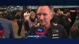 Christian Horner on Max Verstappens quotMEGA DRIVEquot and their performance overall at Brazil GP [upl. by Chancellor]