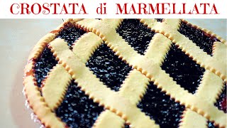 CROSTATA DI MARMELLATA SEMPLICE FATTA IN CASA DA BENEDETTA [upl. by Yendis161]