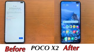 POCO X2 MIUI 125 Frp Bypass ModelM1912G7BI Without Pc  Google Account Verification New Method [upl. by Allekram809]