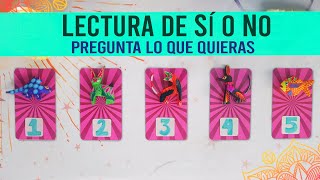 TAROT SÍ O NO Pregunta lo que quieras  Lectura interactiva 🔮✨ [upl. by Elacim]