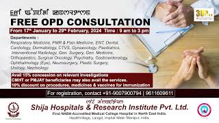 FREE OPD CONSULTATION  17th Jan to 29th Feb 2024 [upl. by Latsyk]