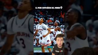 El PEOR COMPAÑERO del MUNDO💀nba baloncesto nbaespaña [upl. by Leitnahs260]