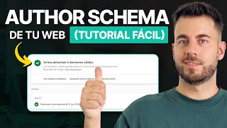 📘 Cómo implementar Author Schema en tu página web Tutorial Fácil ❗ [upl. by Janine106]