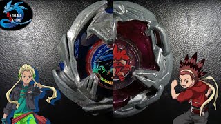 ベイブレードX  COBALT DRAGOON 360XRF vs CHAIN INCENDIO 560HT  Beyblade X [upl. by Boccaj]