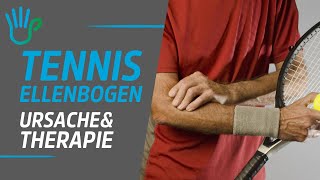 TennisellenbogenTennisarm  Übungen Ursachen amp Behandlung [upl. by Aihsyla]