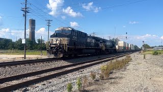 NS AC44 Leads a Northbound Intermodal Train  92224  Cordele Ga [upl. by Livingston941]