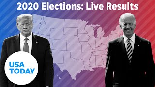 Coverage of election results for Trump Biden and key swing state races  USA TODAY [upl. by Christianson]