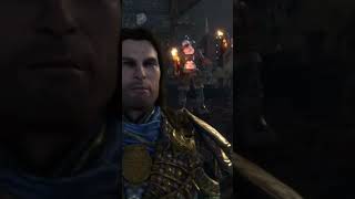 Olog suggests Talion is Afraid shadowofwar rpg gameplay gamershorts talion orc [upl. by Riobard943]