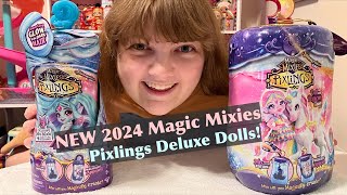 NEW 2024 Magic Mixies Pixlings Doll amp Pegacorn Set  Deluxe Hair [upl. by Trbor]