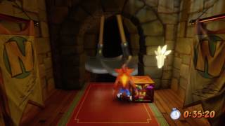 33 Fumbling in the Dark  Platinum Relic  Relique de Platine  13722 Crash Bandicoot 1 [upl. by Assenab915]