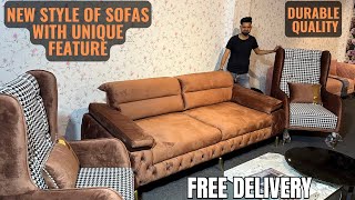 New style of Sofas with new Feature and with Free Delivery  Chesterfield Sofa Bed Dining Chairs Art [upl. by Mohsen414]