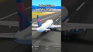 Delta Airlines Cockpit Takeoff 2024 – Stunning Pilots View SkyLiteProduction Shorts [upl. by Mandle]