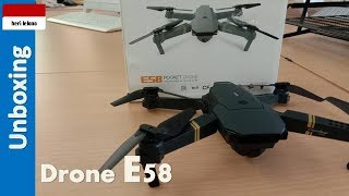 Unboxing Drone EACHINE E58 [upl. by Liba]