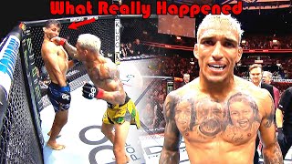 POWER What Really Happened Charles Oliveira vs Beneil Dariush [upl. by Irrej663]