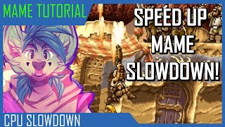 How To Fix MAME Slowdown for Games Like Metal Slug 2 and Double Dragon  MAME Arcade Tutorial [upl. by Nonez562]