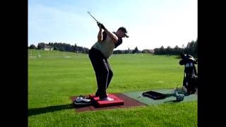 Golfertraining mit einem kyBounder auf der Driving Range [upl. by Lehcyar]