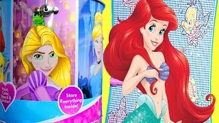 Disney Princess COLOR Challenge Art Supplies Set [upl. by Noruq]