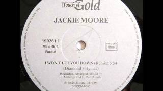 JACKIE MOORE I WONT LET YOU DOWN REMIX [upl. by Iborian]