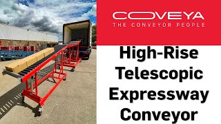 Coveya HighRise Telescopic Expressway Conveyor [upl. by Sandor718]