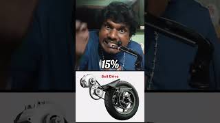 Which is Better Chain Drive🆚Belt Drive🆚Shaft Drive💥இப்படியுமா இருக்கு😳chainbeltshaftdrivebike [upl. by Chelsey]