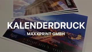 Kalenderdruck bei MaXxPrint [upl. by Ginni]