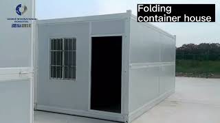 AMAZON PRODUCT  20ft 40ft Easy Folding Prefabricated House Tiny Home Prefab Houses Container House [upl. by Faythe]