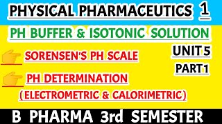 Sorensen ph scale  electrometric method of ph determination  colorimetric method of ph measurement [upl. by Leon]