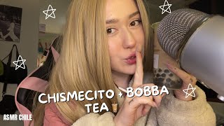 ASMR CHISMECITO  BOBBA TEA🧋🤍 [upl. by Nalat913]