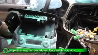 How to replace  change a Climate Control for a 2001 2002 2003 2004 2005 Honda Civic REPLACE DIY [upl. by Susi78]