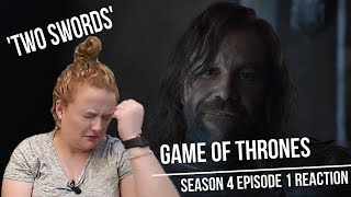 Game of Thrones REACTION  Season 4 Episode 1 Part Two quotTwo Swordsquot [upl. by Andrea]