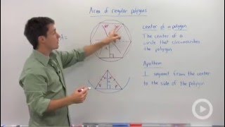 Center and Apothem of Regular Polygons [upl. by Alyl962]