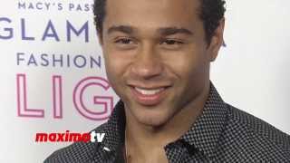 Corbin Bleu Macys Glamorama 2013 quotFashion In A New Lightquot Red Carpet  DWTS [upl. by Fifi779]