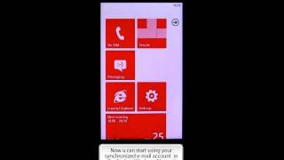 Synchronizing Outlook on Windows Phone 7 [upl. by Gerrard]