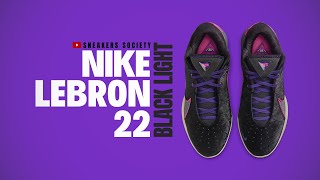 BLACKLIGHT 2024 Nike LeBron 22  DETAILED LOOK  PRICE [upl. by Sidney700]