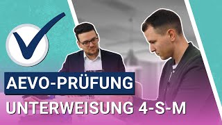 Unterweisung mit der 4StufenMethode aus der praktischen Ausbildereignungsprüfung AEVO IHKHWK [upl. by Waugh]