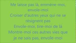 Envolemoi  M Pokora amp Tal lyrics [upl. by Nirra]