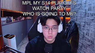 SRG VS TODAKKK MPL MY S14 Playoffs Watch Party [upl. by Chainey]