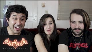 BATMAN ARKHAM KNIGHT TRAILER REACTION [upl. by Paolina]