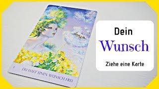 Wird sich dein WUNSCH erfüllen  Tarot  Ziehe eine Karte [upl. by Criswell]