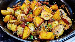 So Good Pan Fried Potatoes Recipe [upl. by Bethany]