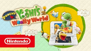 Poochy amp Yoshis Woolly World – Launch Trailer Nintendo 3DS [upl. by Appleton]