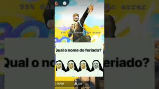 Qual é o feriado 10k freefire 10mil amizade garenafreefire ff meme [upl. by Oner]