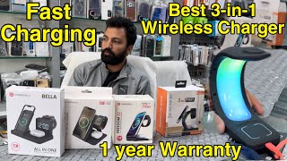 Best 3in1 wireless Charger in 2024  Review by MobiiCare [upl. by Benoit]