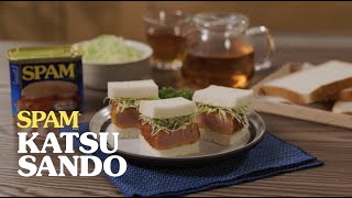 SPAM® Katsu Sando Recipe [upl. by Almat662]