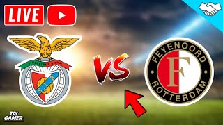 🔴Benfica VS Feyenoord Live friendly match [upl. by Ashlen886]