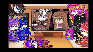 SL React to Elizabeth Afton Memes Gacha club 💖 [upl. by Nire]