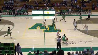 Tippecanoe Valley High School vs South Side High School Mens Varsity Basketball [upl. by Radbun]