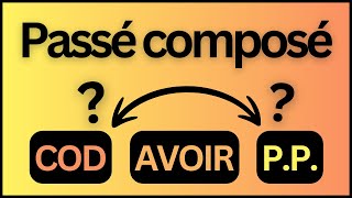 Grammaire A2  n°26  Accorder le Participe Passé avec AVOIR [upl. by Goldwin994]