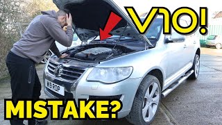 I BOUGHT AN ABANDONED VW TOUAREG V10 TDI [upl. by Aldos298]